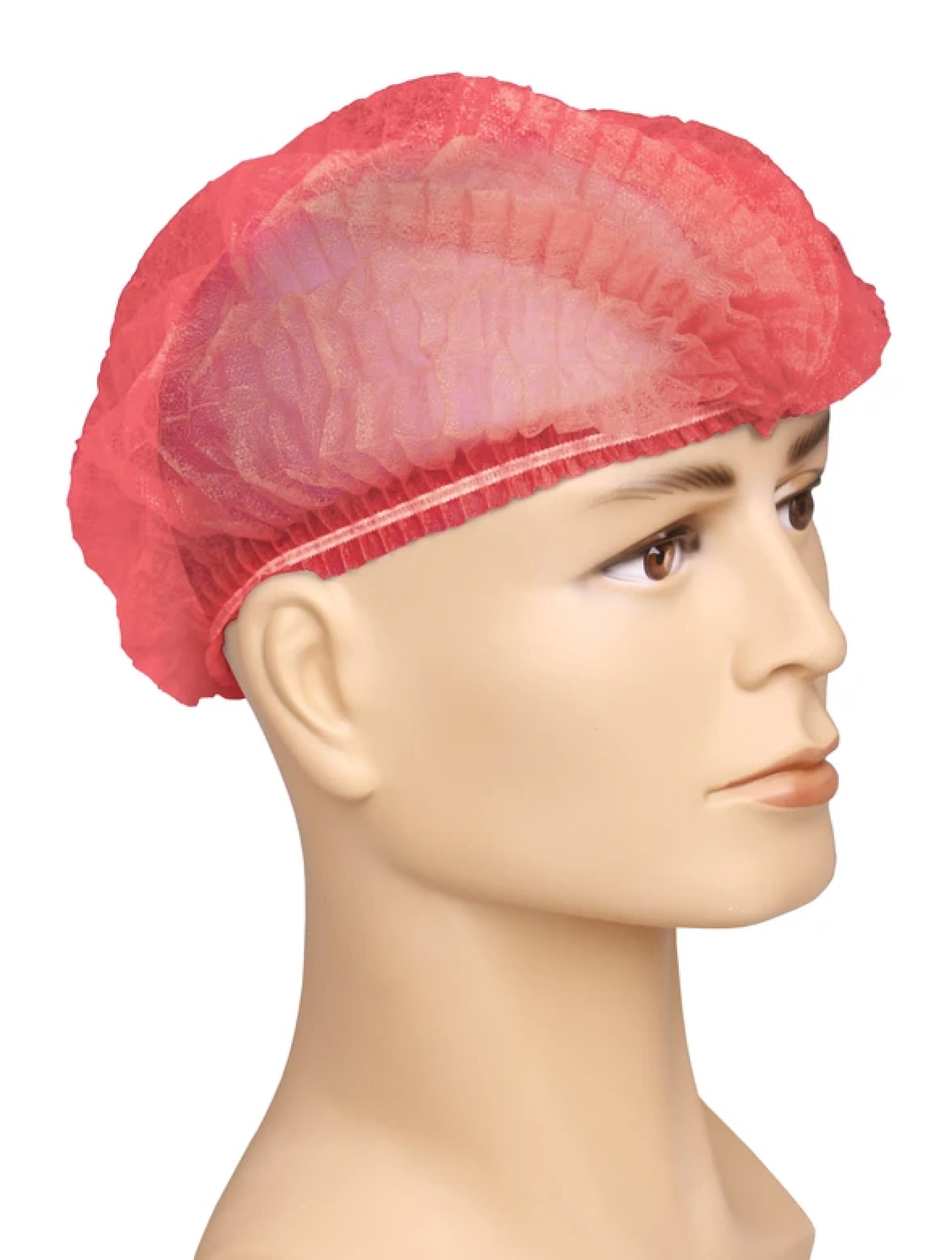 Shield Right Hairnets 21 Inch Disposable  Pack of 100