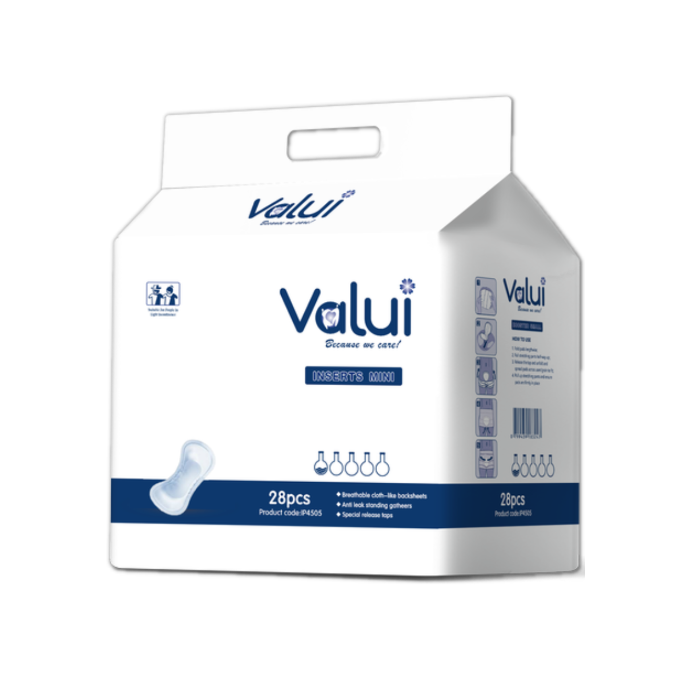 Valui Mini Insert Pads 400ml