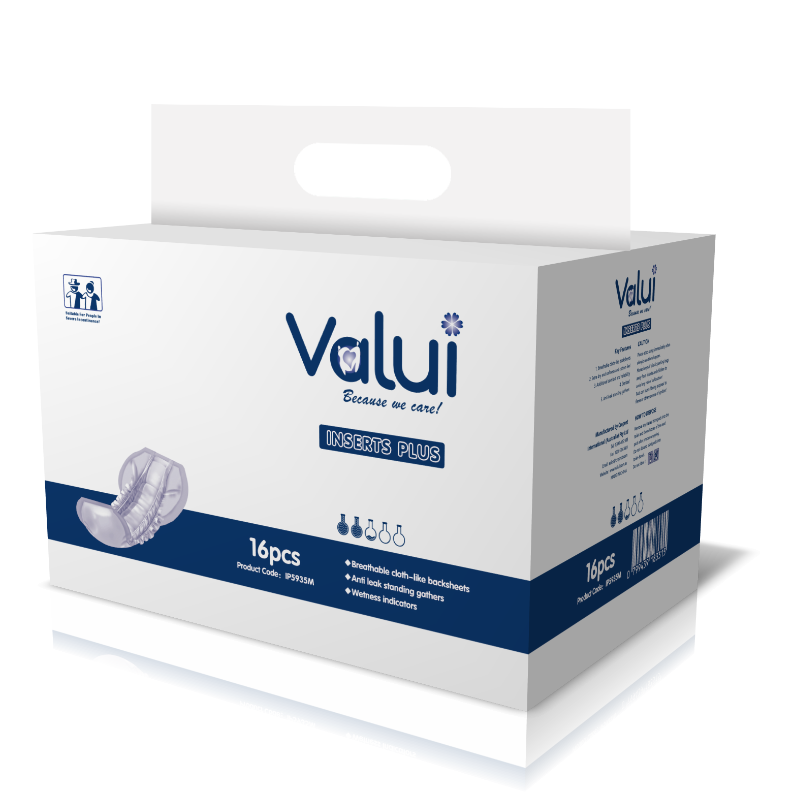 Valui Plus Insert Pads 2700ml