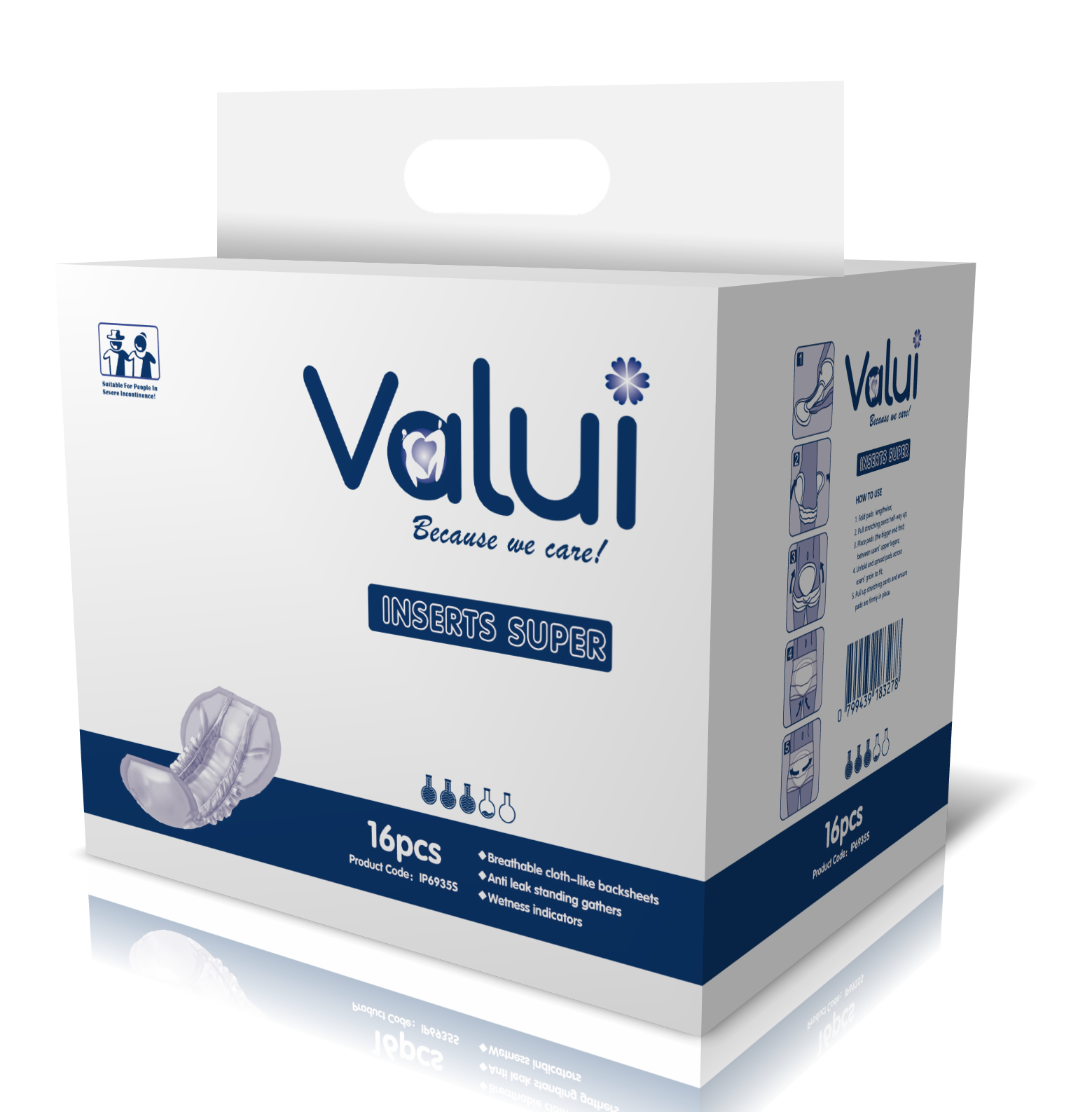 Valui Super Insert Pads 3200ml