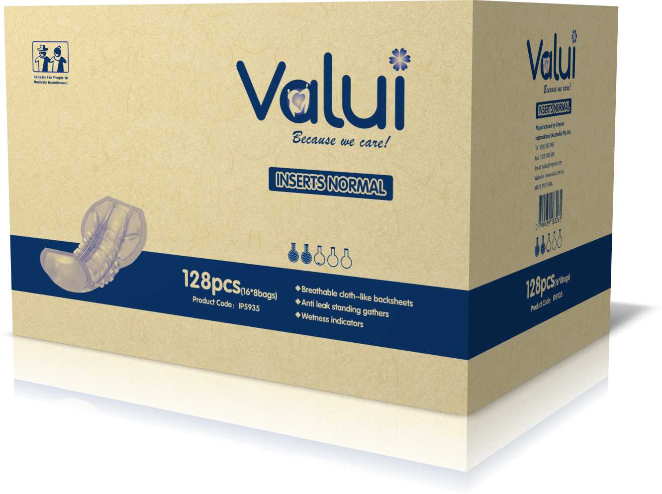Valui Normal Insert Pads 2100ml