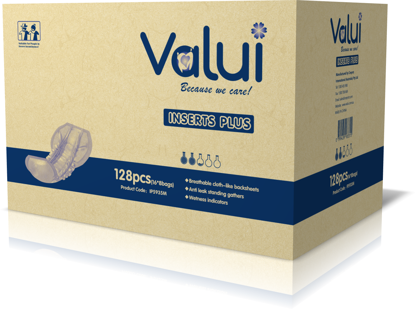 Valui Plus Insert Pads 2700ml