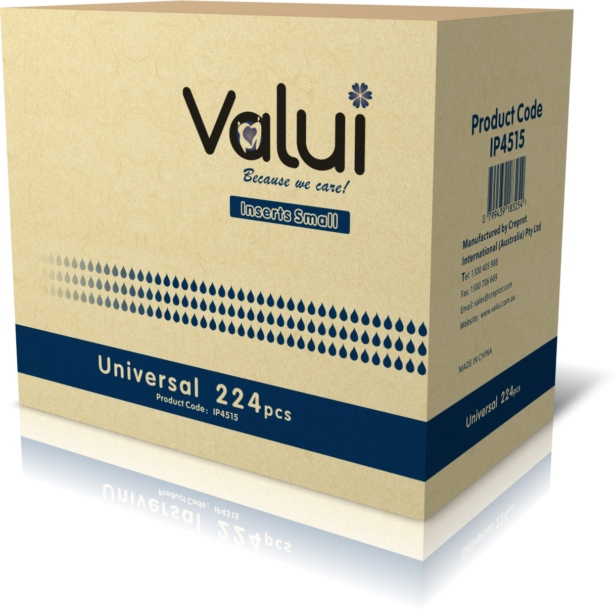 Valui Small Insert Pads 800ml