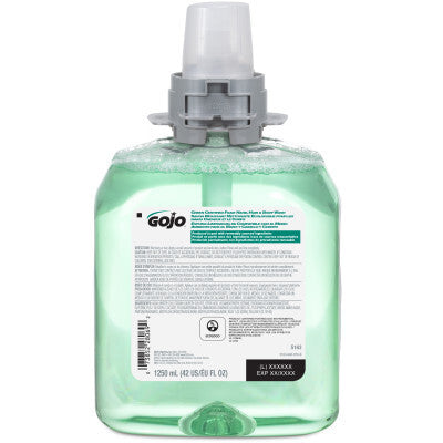 GOJO® Green Foam Hand, Hair & Body Wash 1.25L (Carton of 4)