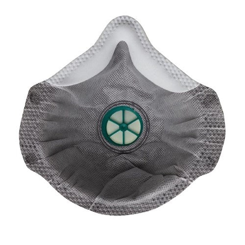 P2 DISPOSABLE RESPIRATOR WITH VALVE & ACTIVE CARBON FILTER