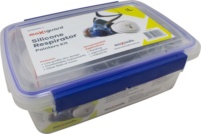 MaxiGuard Half Mask Silicone Painters Kit MS-R7500PK