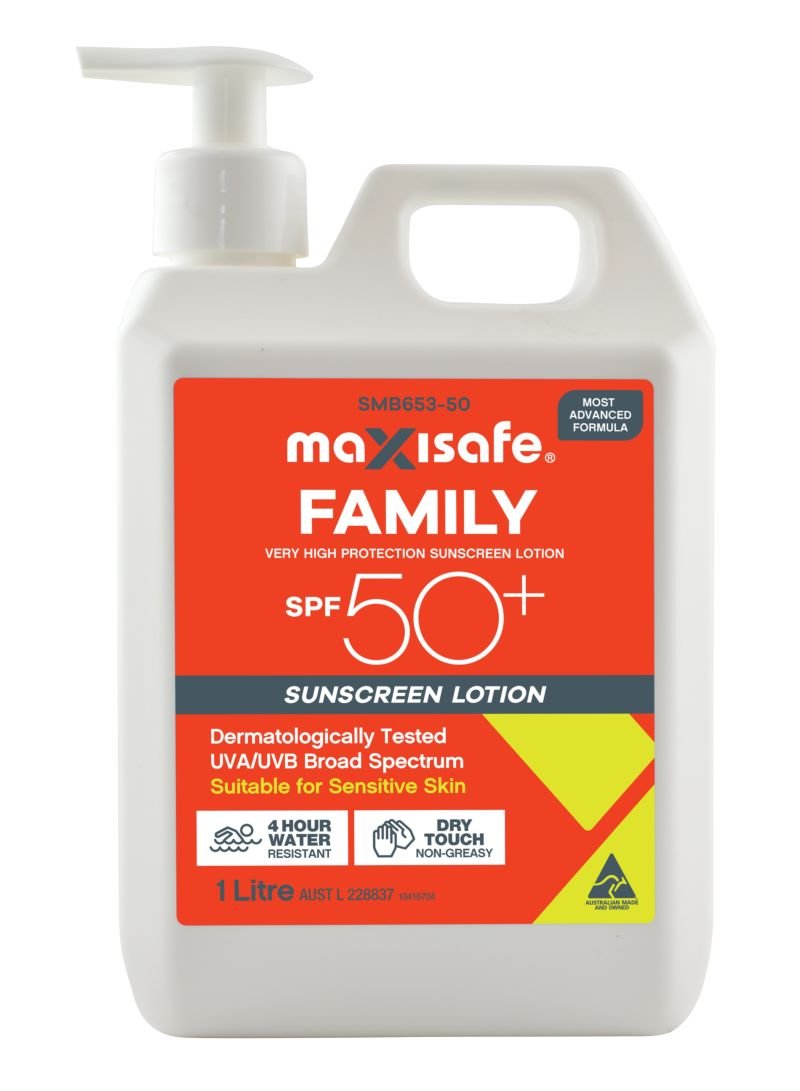 SPF 50-Sunscreen 1 litre Pump