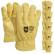 Shield Right Fleece Lined Winter Riggers Gloves (5 Pack)