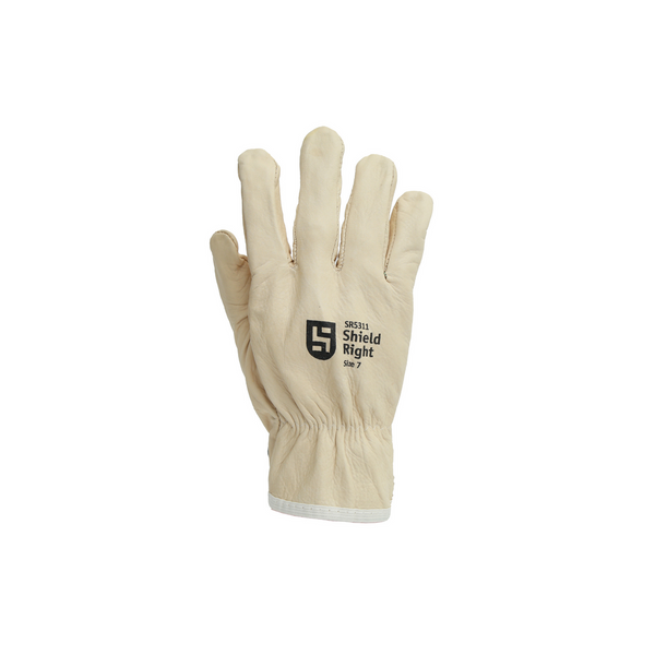 Shield Right Beige Premium Riggers Gloves