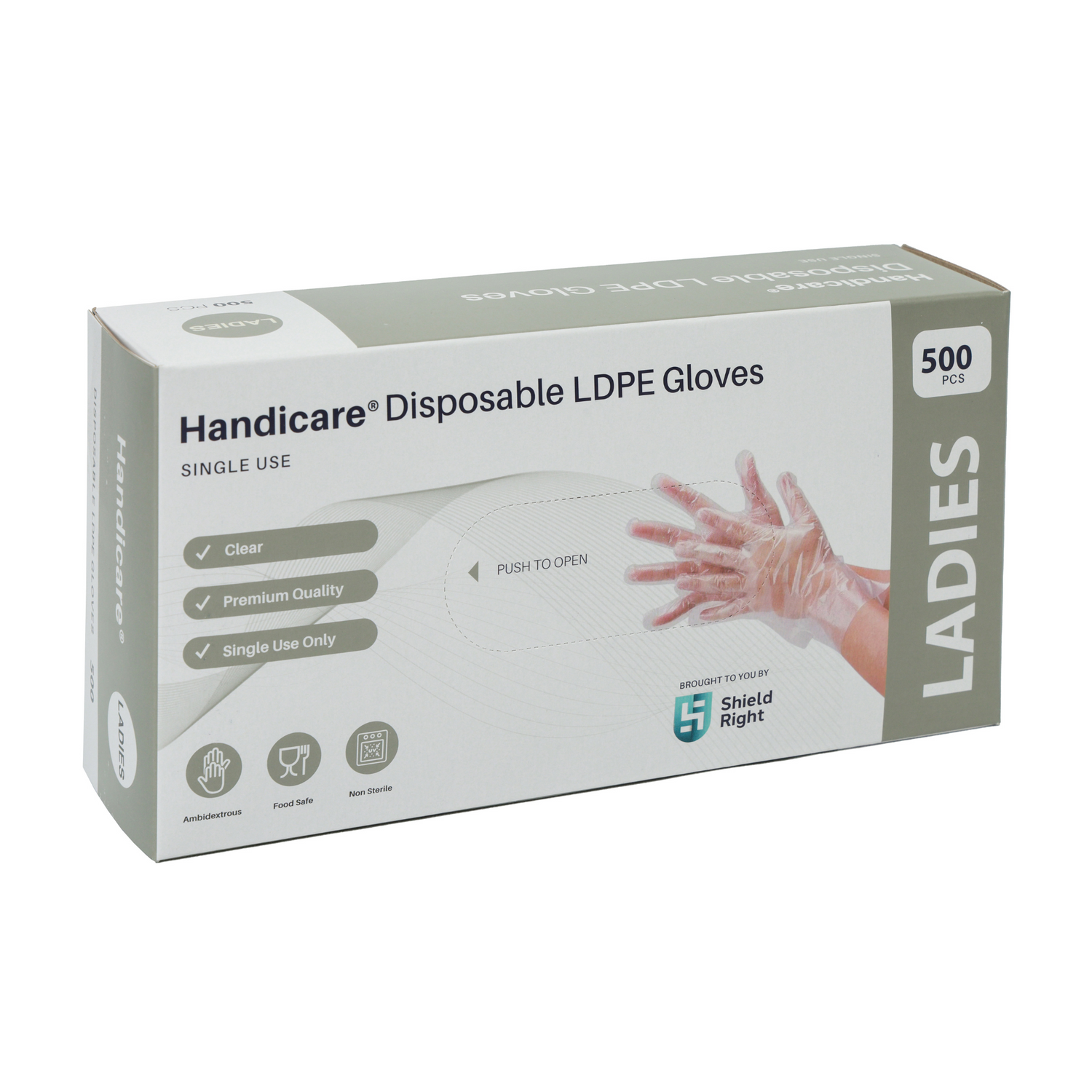 Handicare LDPE Disposable Gloves