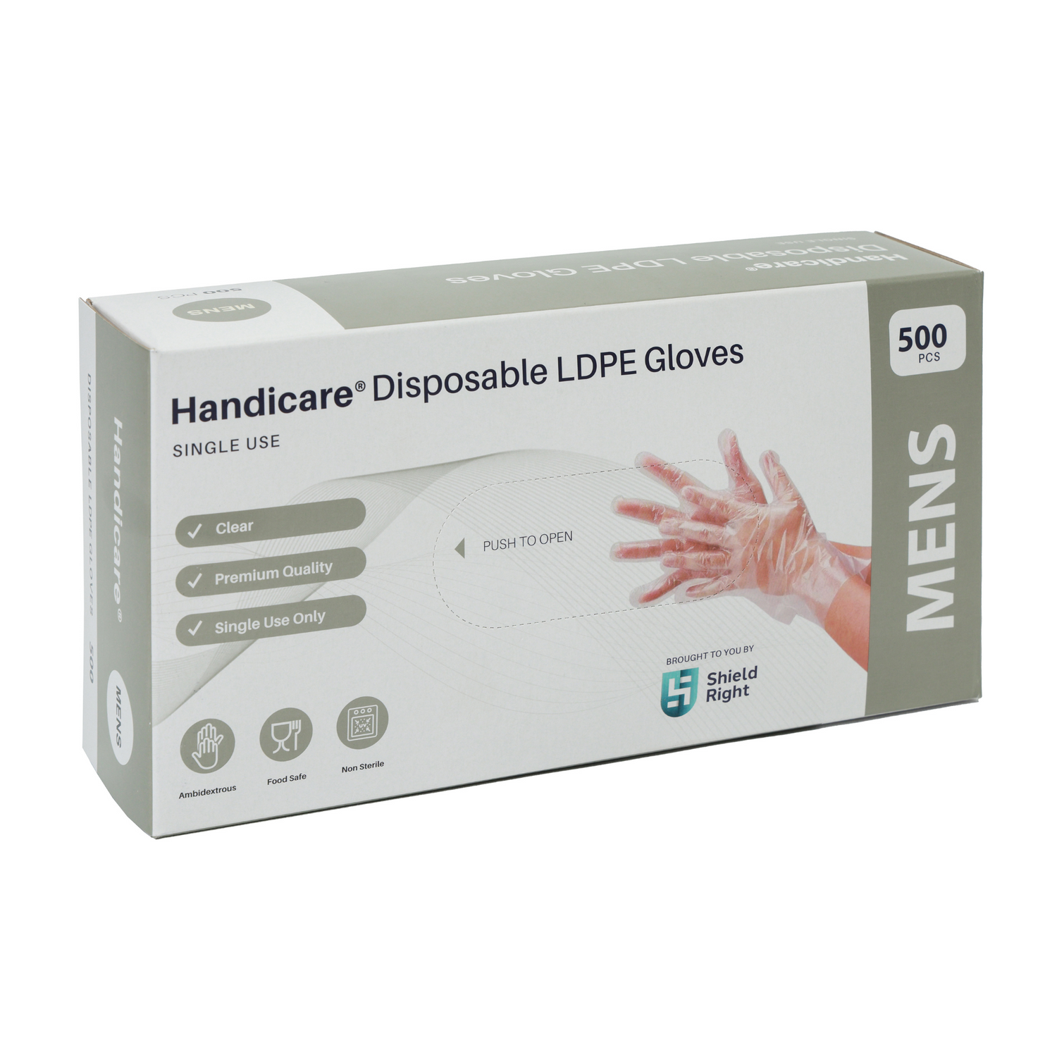 Handicare LDPE Disposable Gloves (carton of 10 boxes)