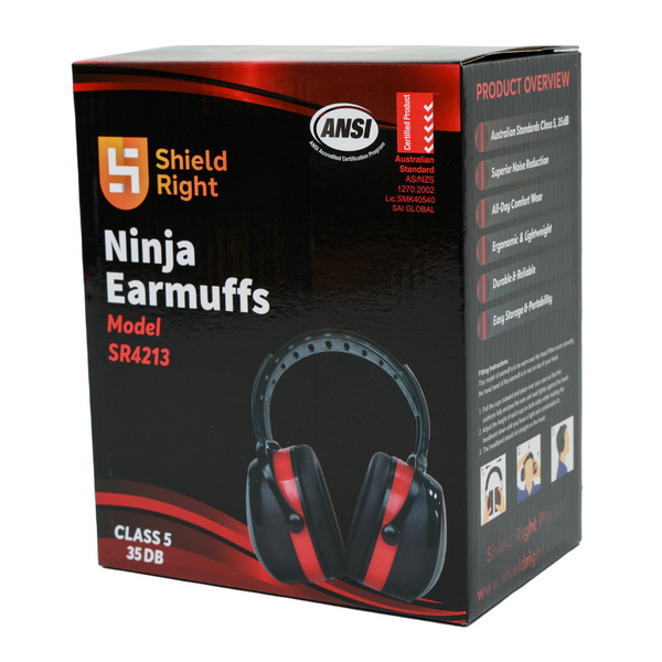 Shield Right Extreme Ninja Earmuffs