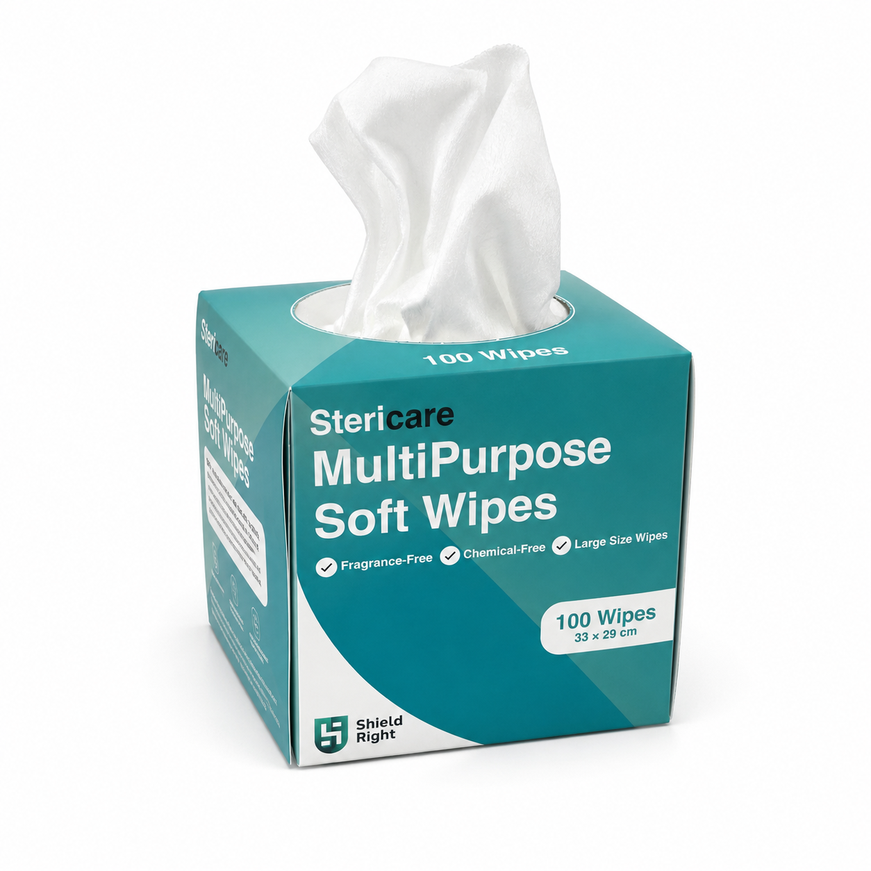 Stericare General Purpose Soft Wipes, 100 Wipes