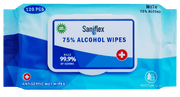 Saniflex 75% Alcohol Sanitary Wipes – 120 pack