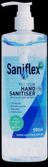 Saniflex Rinse Free Hand Sanitiser 500ml Bottle With Plunger