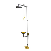 Stainless Steel Floor Mounted Combo Unit – Drench Shower & Eyewash