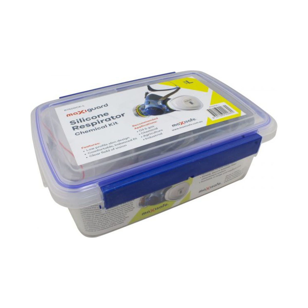 MaxiGuard Half Mask Silicone Chemical Kit MS-R7500CK