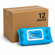 SteriCare Sanitising Wipes 75% Alcohol – 120 wipes in pack - Carton of 12