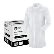 White Dispoable Labcoat (Carton of 100)