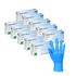 Blue Nitrile Powder Free Disposable Exam Glove (Carton of 10 boxes)