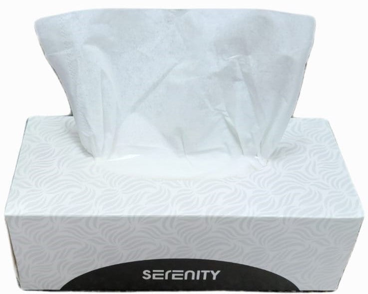 Serenity Facial Tissues 2 Ply 160 Pack Carton of 36