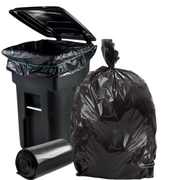 Shield Right Heavy Duty Bin Liner 240L, Black (Carton of 100)