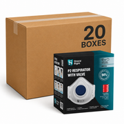 Shield Right P2 Moulded Disposable Respirator, Valved – 12 Pack - Carton of 20