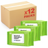 Neutral Detergent Wipes – 50 Pack (Carton of 12 Packs)