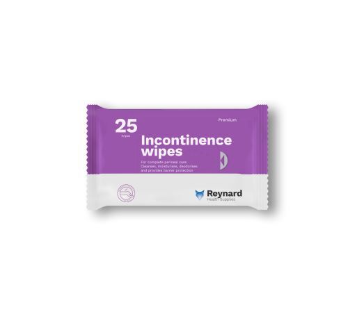 Reynard Incontinence Wipes Soft Pack 25 Wipes – RHS103