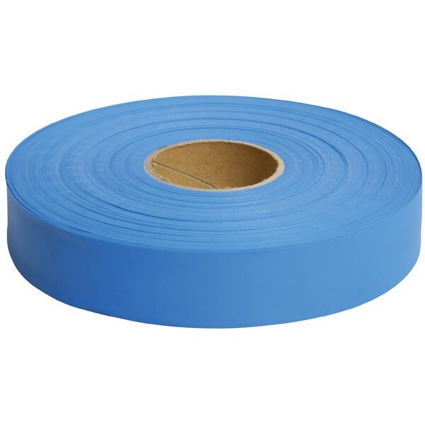 Maxisafe Blue Flagging Tape, 25mm x 100m Roll