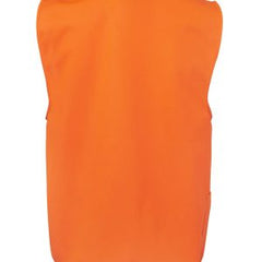 Hi Vis Zip Orange Safety Vest 6HVSZ