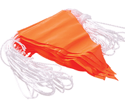 Maxisafe Orange PVC Bunting Flagline