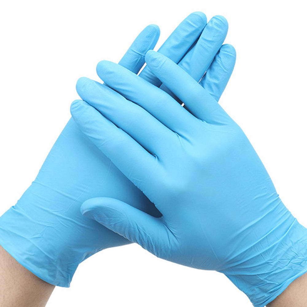 Blue Nitrile Powder Free Disposable Exam Glove (Carton of 10 boxes)