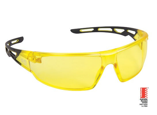 Force360 Safety Glasses Minehunter Amber Lens