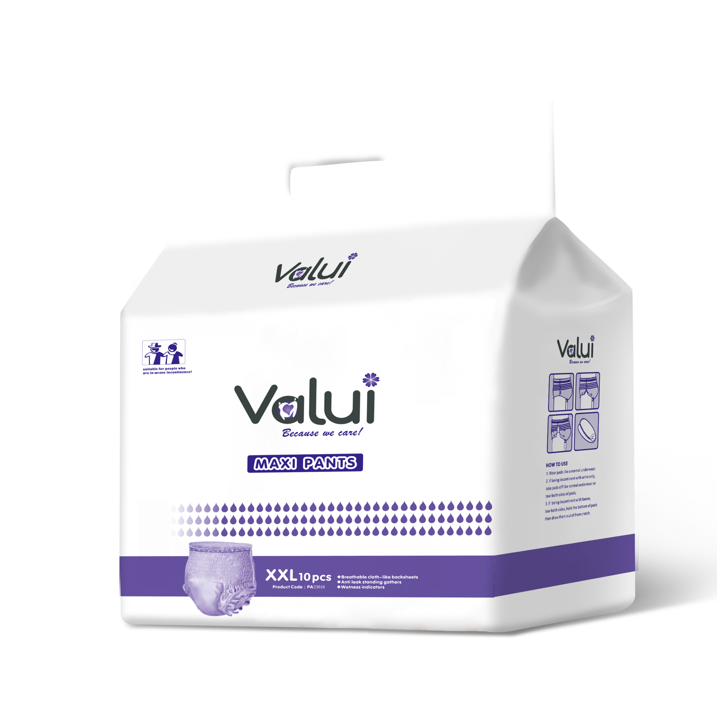 Valui Maxi Pants Night (Carton of 8 Packs)