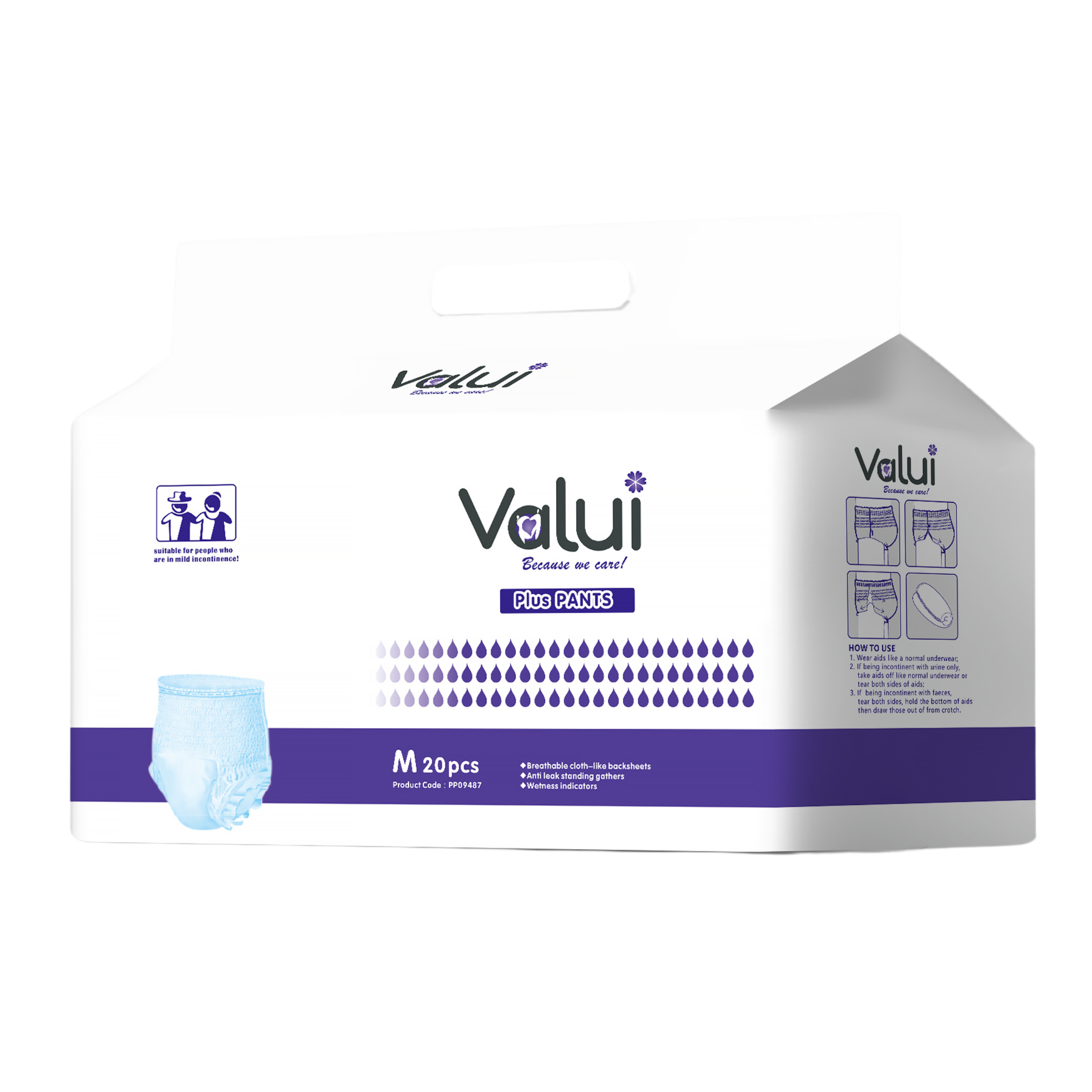 Valui Plus Pull Up Pants Day