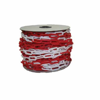 Maxisafe 6mm Red & White Safety Chain