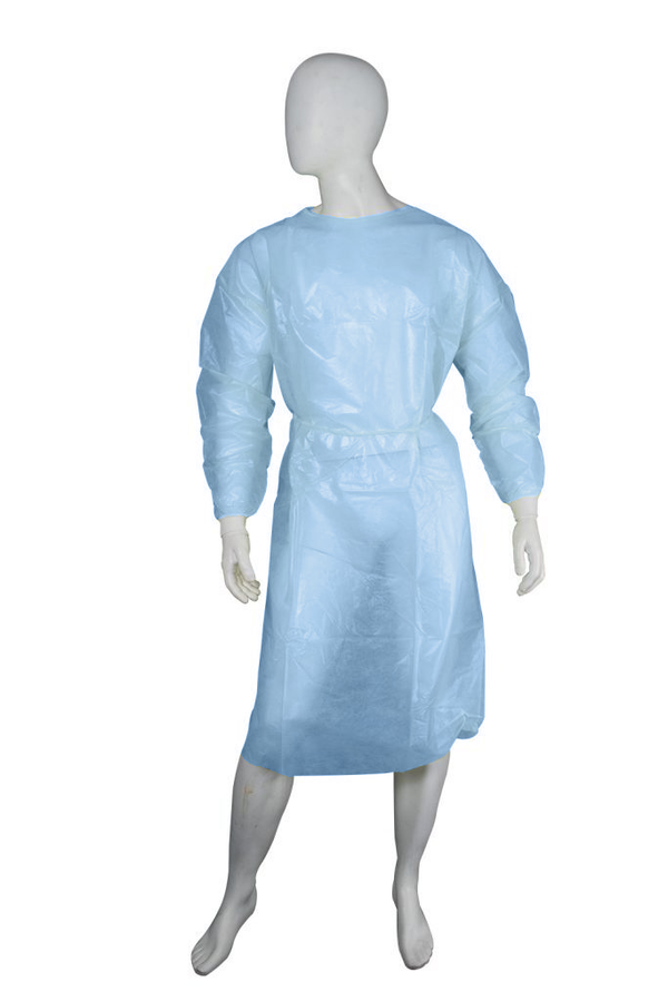Werkomed Blue Disposable Isolation Gown - 5 Pack