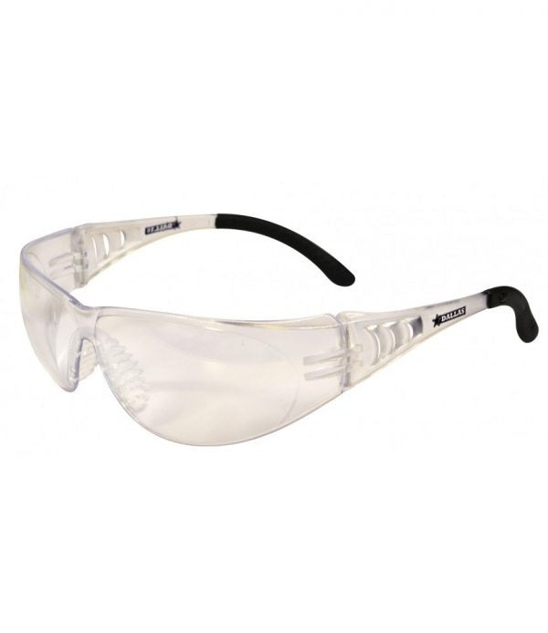Dallas Clear Safety Glasses EDA337 (CARTON)