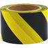 Maxisafe Yellow & black barricade tape 75MM X 100M