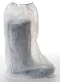 Shield Right Anti-Skid Disposable Polypropylene Boot Covers Pack of 50