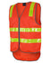 Vic Roads Orange Safety Vest With Zip 6DVRV