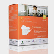 AMD Nano-Tech Medical T4 Respirator Mask 50 Pack – Earloop (5 Pack/250 Pieces)