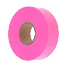 Maxisafe Fluoro Pink Flagging Tape 25mm x 100m Roll