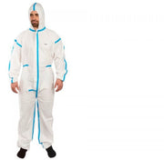 Genuine High Calibre Advanced Micro-Porous Disposable Coveralls Type 4, 5 & 6 - Carton Of 50