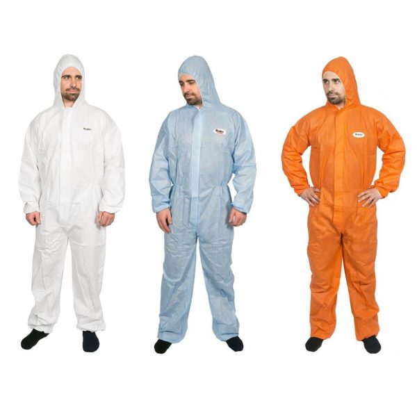 Shield Right Disposable Coveralls SMS Type 5-6 Carton (50 Pack)