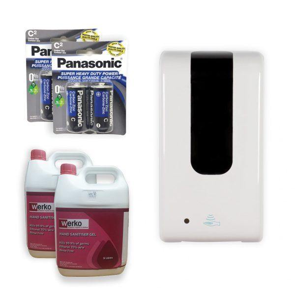Automatic Hand Sanitiser Dispenser Starter Kit - PPE Supplier